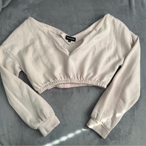 PrettyLittleThing Cropped long sleeve